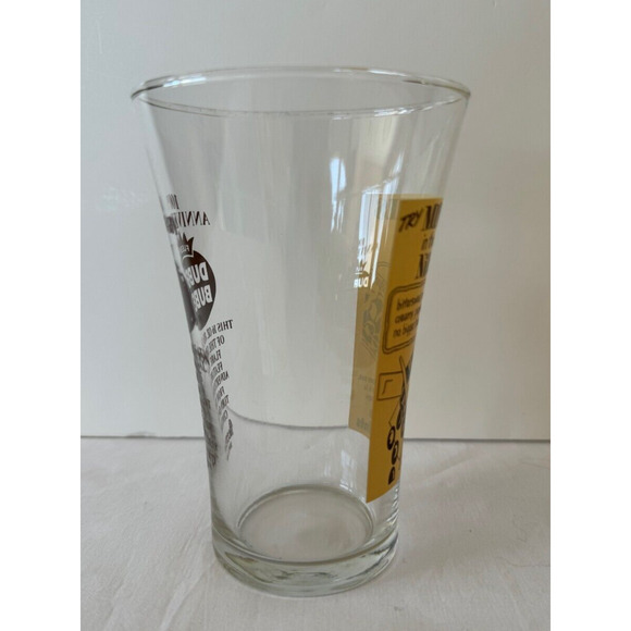 Vtg Welch's Junior Mints Patties Nibble Glass Tumbler Dubble Bubble 100th Anniv - Picture 4 of 6